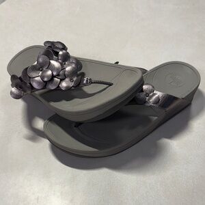 Fitflop Metallic Floral Sandals